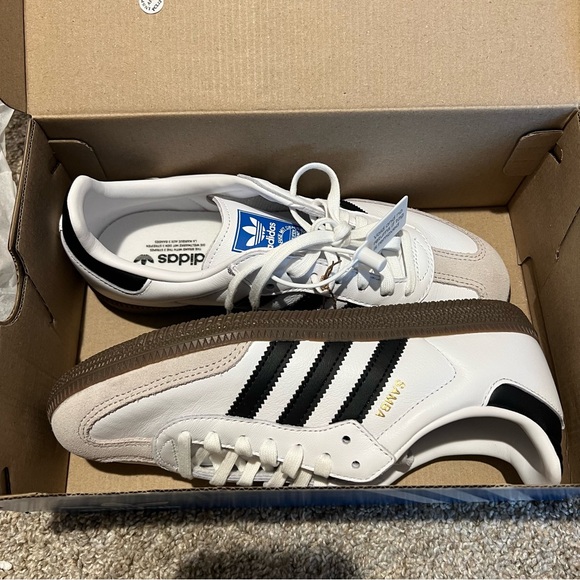 Adidas Samba OG Cloud Shoes Women’s 7.5/youth 6 - Picture 2 of 5